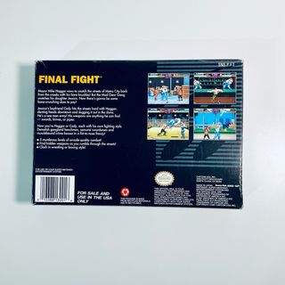 Final Fight 1 SNES (Super Nintendo) NTSC USA