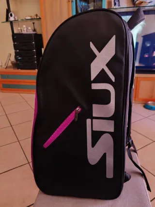 Borsa Padel Siux Nera e Fucsia