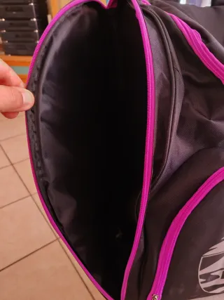 Borsa Padel Siux Nera e Fucsia