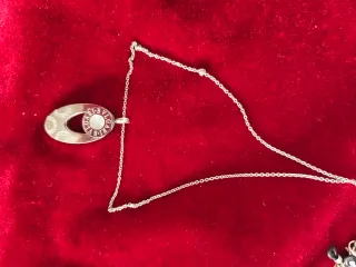 Cadena Bvlgari Dama Plata