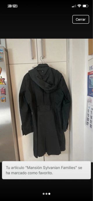 Gabardina Zara Negra