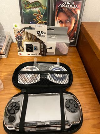 PSP 2004 Completo c/ Jogos e Acessórios