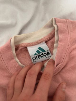 Sudadera Adidas Equipment Azul y Rosa
