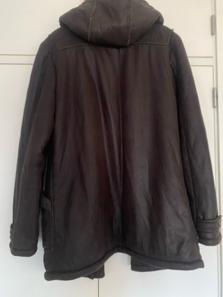 Abrigo Zara Vintage Marrón Talla M