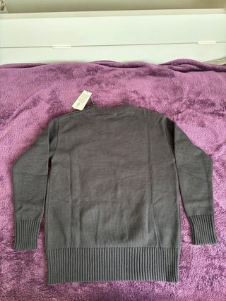 Jersey Ami Paris Negro Corazón Rojo