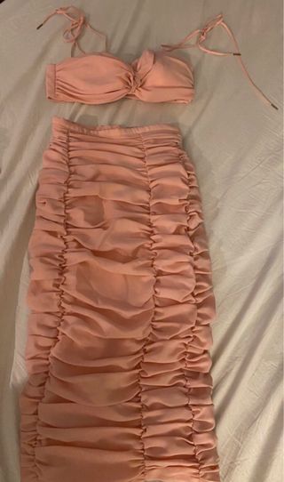 Conjunto House of CB rosa