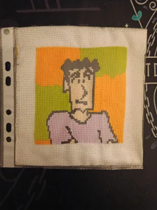 Cuadros Punto de Cruz Shin Chan