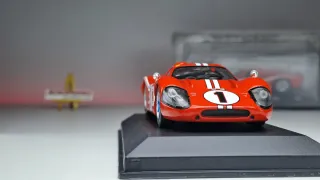 Ford GT40 Mk IV 1967 Le Mans maqueta 1/43 Altaya