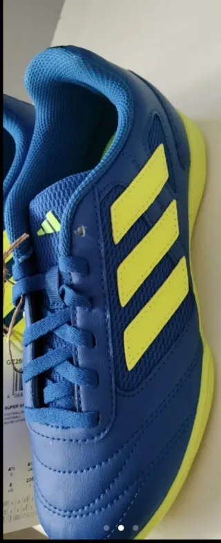 Zapatillas Adidas Niño Azul y Amarillo