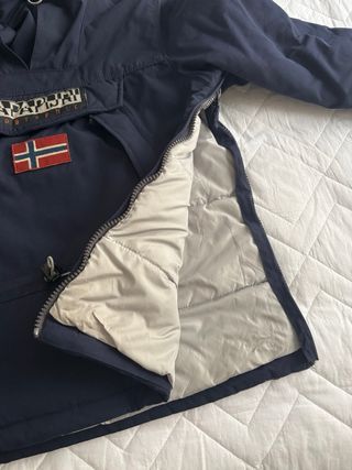 Anorak Napapijri Canguro Talla M Azul