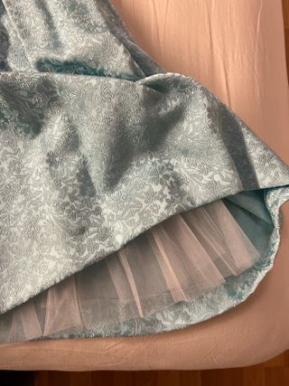 Vestido corto azul claro Amanda P. Talla M