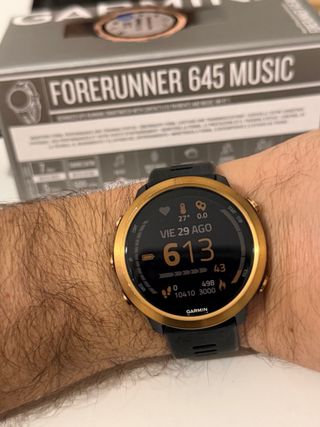 Orologio Garmin Forerunner 645 Music Oro