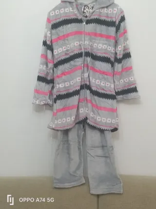 Lote de Pijamas Niña Gato Corazón