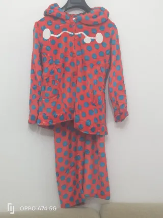 Lote de Pijamas Niña Gato Corazón