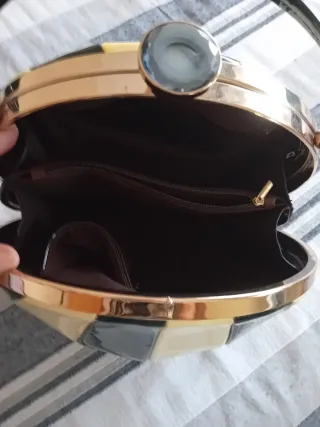 Bolso grande diseño diamánte