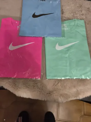 Lote 3 Camisetas Nike Mujer Talla S