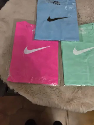 Lote 3 Camisetas Nike Mujer Talla S