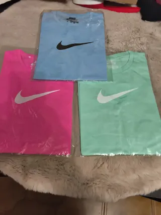Lote 3 Camisetas Nike Mujer Talla S
