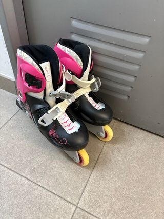 Pattini inline taglia 34-36 rosa