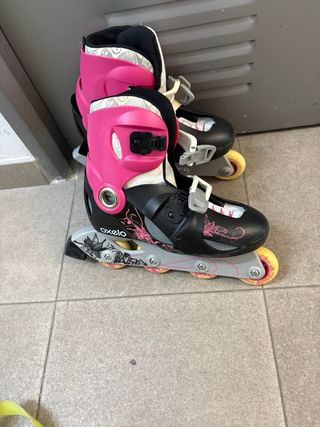 Pattini inline taglia 34-36 rosa