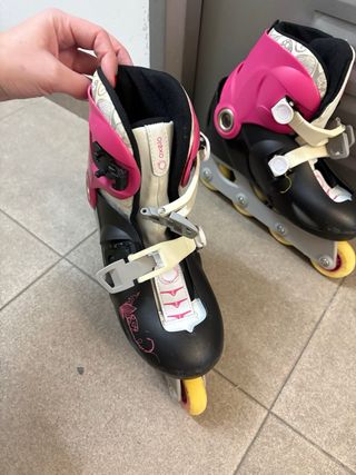 Pattini inline taglia 34-36 rosa