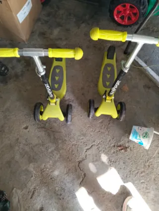 Patinete 3 Ruedas Sun & Sport Amarillo