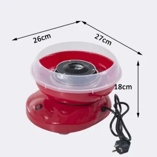 Máquina de algodón de azúcar roja