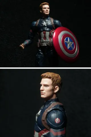 Capitán América Marvel Legends Figura