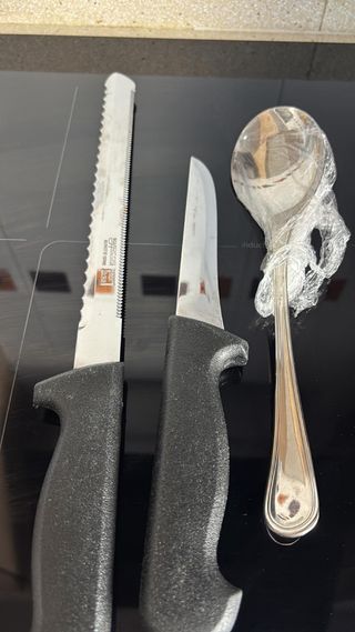 Cubertería Arcos: Cuchillo Panero y Cuchara