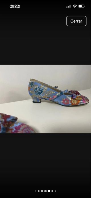 Zapato fallera PVP 150