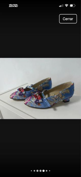 Zapato fallera PVP 150