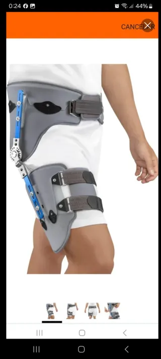 Ortesis de cadera casi nueva