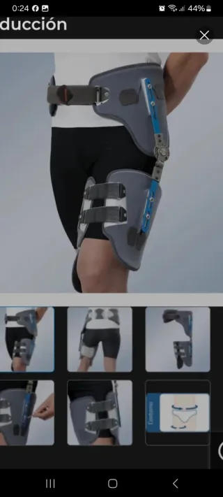 Ortesis de cadera casi nueva