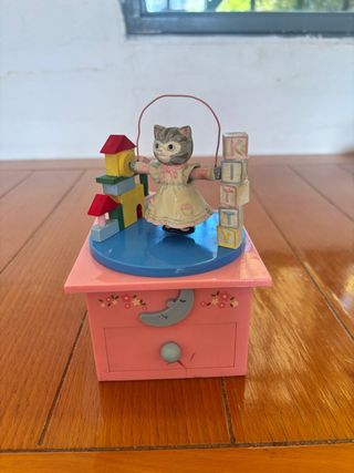 Caja de música gatito Kitty