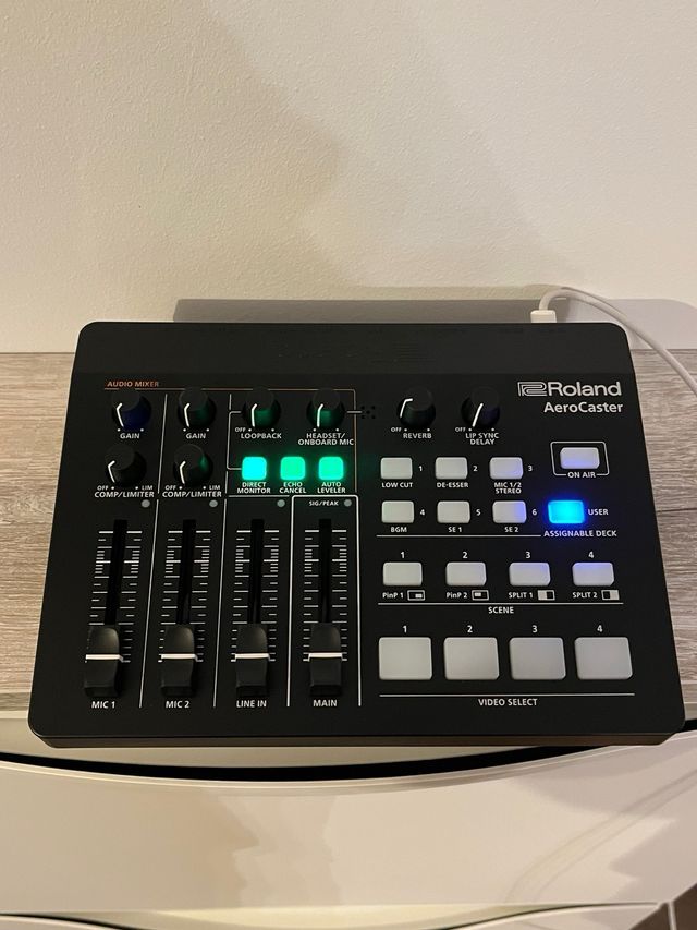 Roland AeroCaster VRC-01 Sistema Livestreaming