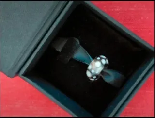 Charm Trollbeads Armadillo Fantasia Vetro Murano