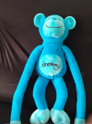 Peluche mono azul dreamy