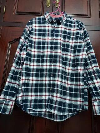 Camisa Milano Hombre Talla L Cuadros