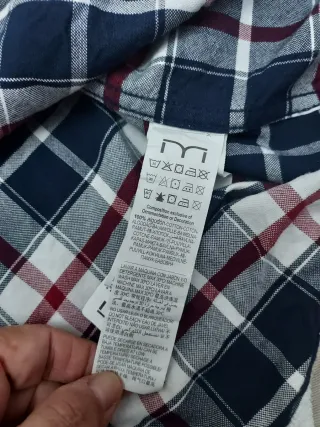 Camisa Milano Hombre Talla L Cuadros