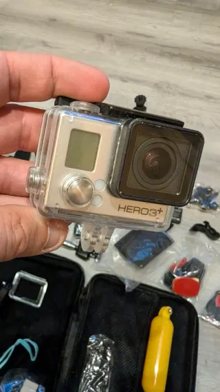 Go Pro Hero 3 con todos los accesorios