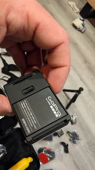 Go Pro Hero 3 con todos los accesorios