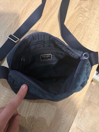 Bolso Prada Azul Nylon