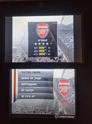Juego de Nintendo ds FIFA 07