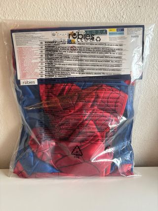 Disfarce Homem-Aranha Rubies 3-4 anos