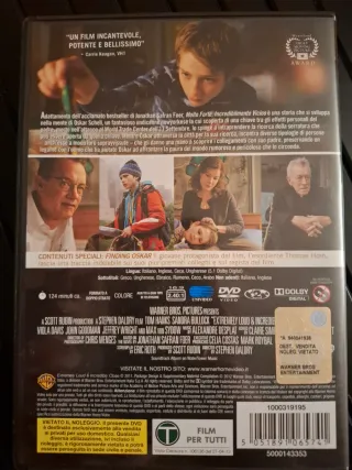 DVD "Molto forte, incredibilmente vicino"