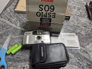 Cámara Pentax Espio 60S PC-55 Plata