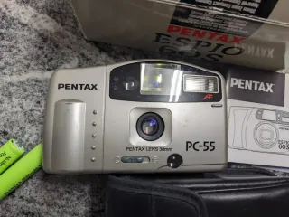 Cámara Pentax Espio 60S PC-55 Plata