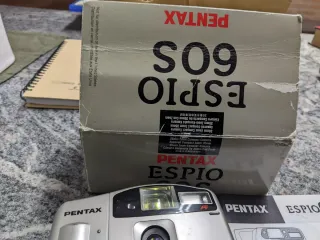 Cámara Pentax Espio 60S PC-55 Plata
