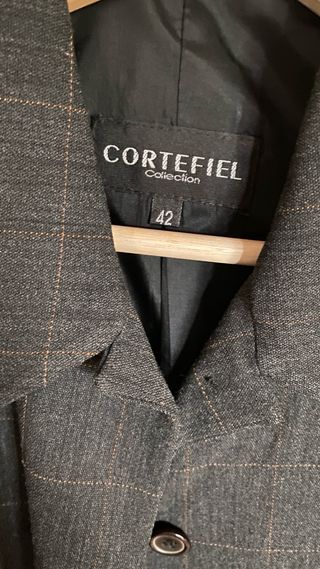 Traje Cortefiel cuadros