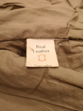 Giubbotto aviatore pelle marrone XL